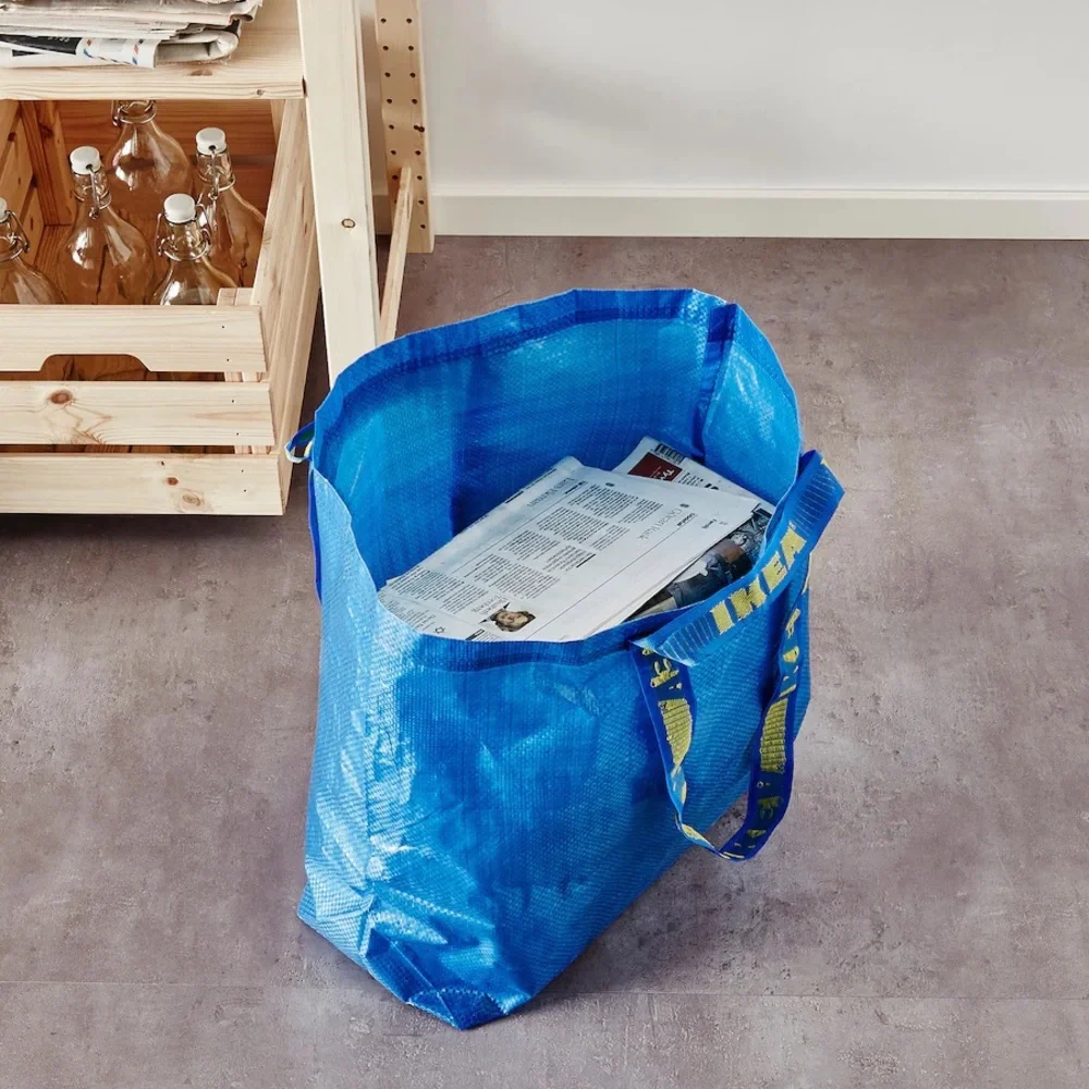 10x - IKEA FRAKTA shopping tote storage bags medium